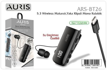 Auris BT26 Makaralı Bluetooth Kulaklık